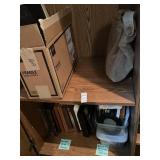 Santa book & variety of picture frames