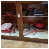 Healthy living pots & pans,other various pans