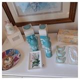Assorted Avon collection items