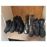 Lot of womenï¿½s boots