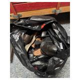 Bag full of assorted womenï¿½s shoes