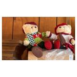 2 Christmas Bears