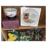 Avon decorative bowl & plate & holiday decor