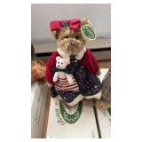 Betsy and Ross Plush Bear Doll The Bearington