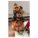Autumn Harvester Plush Bear Doll The Bearington