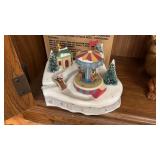 Christmas Fiber Optic Winter Carnival Carousel