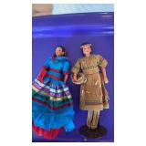 2 AVON porcelain Dolls