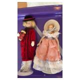 2 AVON porcelain Dolls