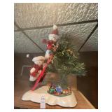 Avon fiber optic trim a tree snowmen decoration