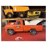 Vintage Tonka AA Wrecker Service Truck Orange