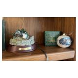 Thomas Kinkade Waterfall Cottage & Ornament