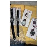 (4) New wristwatches - set of his & hers