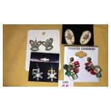 Pierced Earrings & ear clips