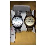 Mens calendar watches- Lorus & Pulsar
