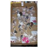 Large assortment vintage earrings- mostly pierced