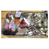 Assorted pierced earrings