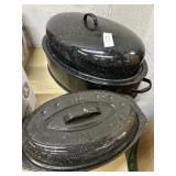 Black enamel roasters