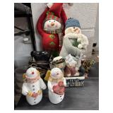 Snowman decor