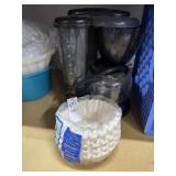 Coffee pot and filters