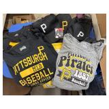 Pirates shirts, hats, earrings
