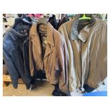 Wilson leather, London Fog, and faux leather gray