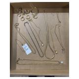Jewelry- some pieces marked with 24KGP and 14 KAC