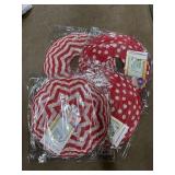 5 paper hanging lanterns
