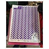 Notebooks, folders, binders