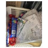 Kids crafts, glow sticks, toys