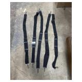 Five adjustable bag straps