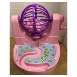 Bingo machine with cards