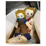 Raggy Ann and Andy dolls