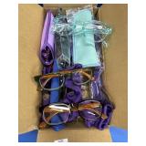 Reading glasses 3.00 8 pair multiple colors