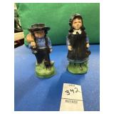 Vintage Amish salt and pepper- heavy possibly