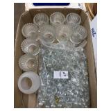 Vote of cups and glass stones