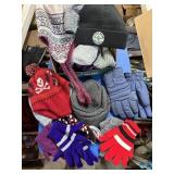 Hats, gloves, scarves