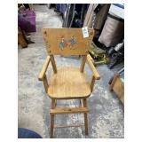 Baby doll high chair