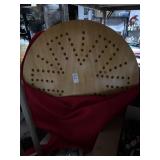 Large wooden Chinese checkers board
