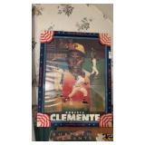 Roberto Clemente Poster NIB