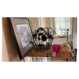 Shelf Lot of Decor