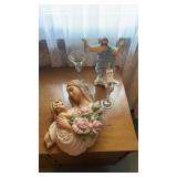 Lot of Religious Items, Glasses
