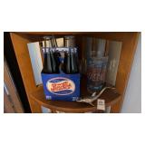 Pepsi Cola Bottles, Glass and Dolphin Bottle