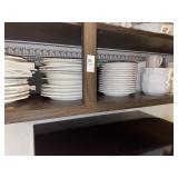 Pfaltzgraff Heritage White dish set - large shelf