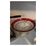 Ruby Ring Candy Dish