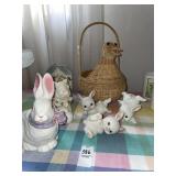 Easter decor lot - variety