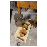 Lot of Wooden Shelf