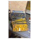 Lot of Vintage Pennsylvania License Plates