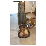 Vintage Del Oro Guitar Damage
