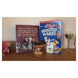 Stanley Cup Book, Frosted Flakes and Jagr Peanut