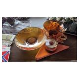 Orange Fall Decor, Leaves and More